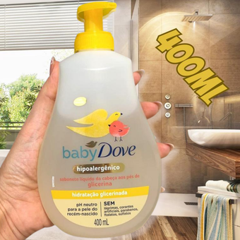Baby Dove Shampoo Hidratação Glicerinada 400 ML Baby Dove Shampoo Hidratação Glicerinada 400 ML