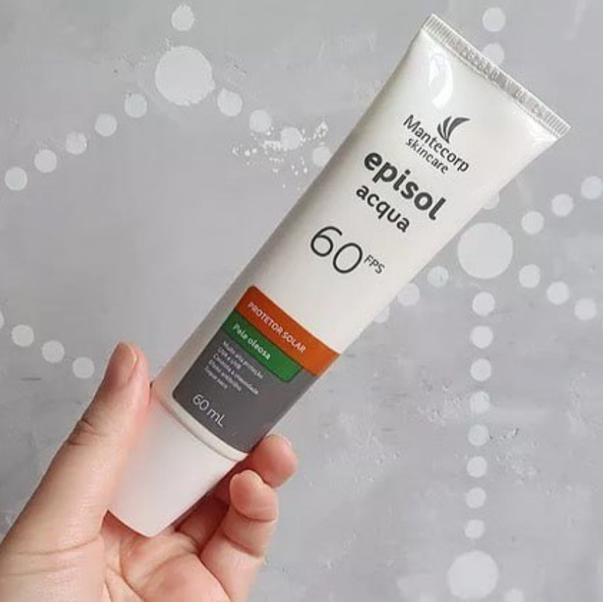 Protetor Solar Facial pele Oleosa Episol Acqua FPS60 - Mantecorp Skincare Protetor Solar Facial pele Oleosa Episol Acqua FPS60 - Mantecorp Skincare