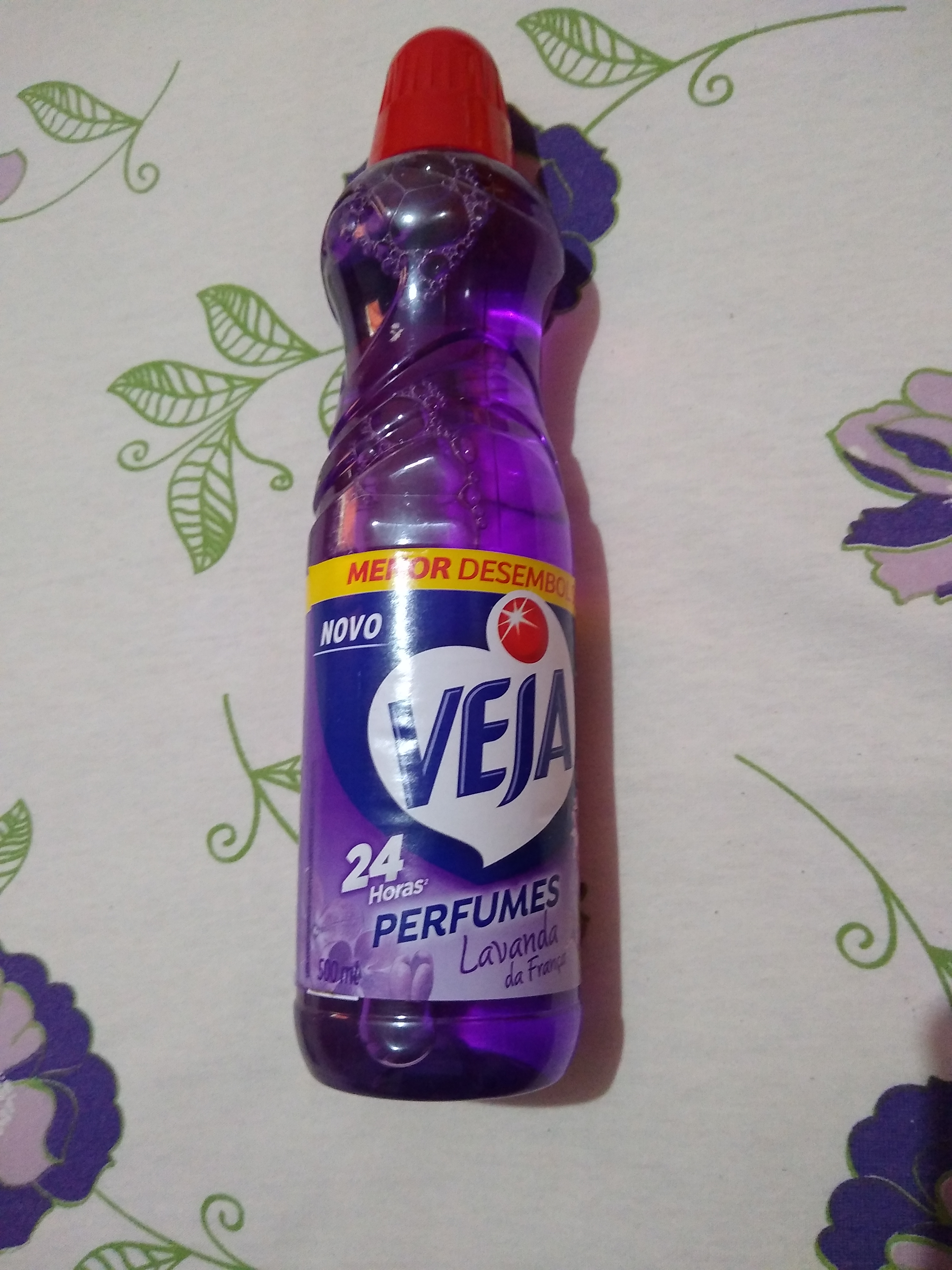 Limpador Perfumes Lavanda e Bem-Estar, Veja, 500 Ml Limpador Perfumes Lavanda e Bem-Estar, Veja, 500 Ml