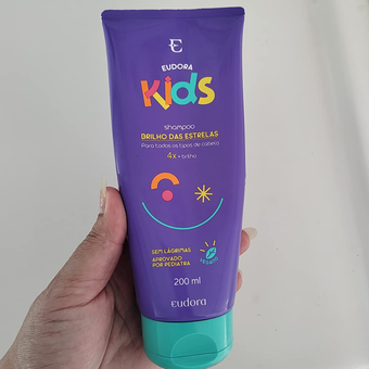 Eudora Shampoo Brilho das Estrelas Kids 200ml Eudora Shampoo Brilho das Estrelas Kids 200ml