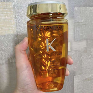 Kérastase Shampoo Elixir Ultime Le Bain, Todos Os Tipos De Cabelos, Nutrição, Brilho, Mix De 4 Óleos Preciosos, 250 Ml Kérastase Shampoo Elixir Ultime Le Bain, Todos Os Tipos De Cabelos, Nutrição, Brilho, Mix De 4 Óleos Preciosos, 250 Ml