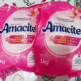 Amacitel Pó Alegres Encantos Bag 1Kg, Amacitel Luxo, Branca Amacitel Pó Alegres Encantos Bag 1Kg, Amacitel Luxo, Branca