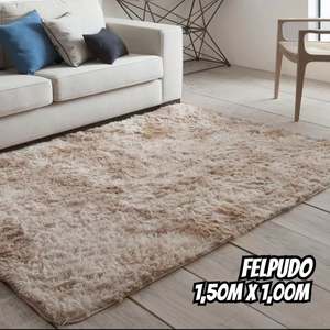 Tapete Sala Quarto Peludo Felpudo Luxo 1,50x1,00 Tapete Sala Quarto Peludo Felpudo Luxo 1,50x1,00