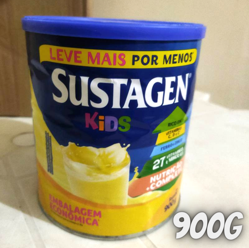 Complemento Alimentar Sustagen Kids Sabor Baunilha - Lata 900G, Sustagen Kids Complemento Alimentar Sustagen Kids Sabor Baunilha - Lata 900G, Sustagen Kids