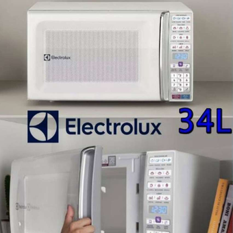 Micro-ondas Electrolux 34L MEO44 Branco Micro-ondas Electrolux 34L MEO44 Branco