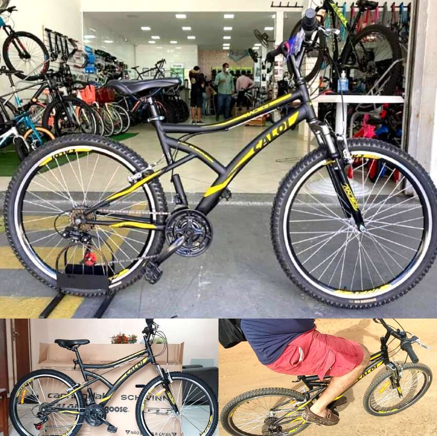 Bicicleta Caloi Andes - Aro 26 - Freio V-Brake - 21 Marchas Bicicleta Caloi Andes - Aro 26 - Freio V-Brake - 21 Marchas