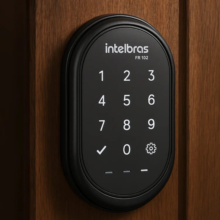 Fechadura Digital de Sobrepor FR 102 Intelbras Fechadura Digital de Sobrepor FR 102 Intelbras