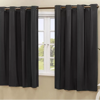 Cortina Blackout De Pvc 2,20m X 1,30m Preto Corta Luz Cortina Blackout De Pvc 2,20m X 1,30m Preto Corta Luz