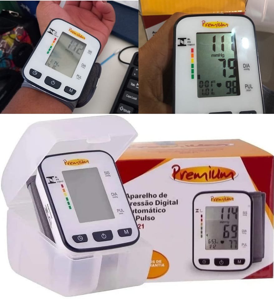 Premium Aparelho De Pressão Digital Automático De Pulso Bsp21 Premium Aparelho De Pressão Digital Automático De Pulso Bsp21
