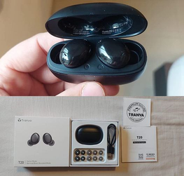 Fone de ouvido Bluetooth sem fio Tranya T20, som premium com graves profundos, tempo de reprodução 8H, design de 4 microfones para chamadas, modo de jogo de baixa latência, IPX7 à prova d'água Fone de ouvido Bluetooth sem fio Tranya T20, som premium com graves profundos, tempo de reprodução 8H, design de 4 microfones para chamadas, modo de jogo de baixa latência, IPX7 à prova d'água