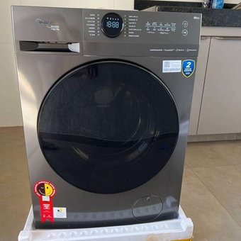 Lava E Seca 10,5kg Midea Healthguard Titanium Conectada Lava E Seca 10,5kg Midea Healthguard Titanium Conectada