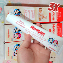Cremes de Assaduras Huggies Supreme Care - Kit com 3 unidades de 80g Cremes de Assaduras Huggies Supreme Care - Kit com 3 unidades de 80g