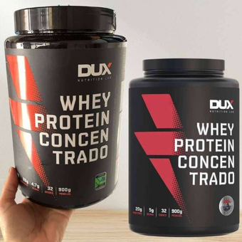 Dux Human Health - Whey Protein Concentrado - 20g De Proteínas Por Porção - Suplementos Naturais, Suplementação Treino Academia, Ganho Muscular Hipertrofia - Baunilha - 900g Dux Human Health - Whey Protein Concentrado - 20g De Proteínas Por Porção - Suplementos Naturais, Suplementação Treino Academia, Ganho Muscular Hipertrofia - Baunilha - 900g