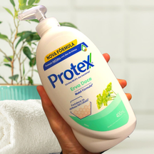 Sabonete Líquido Antibacteriano para as Mãos Protex Erva Doce 400ml Sabonete Líquido Antibacteriano para as Mãos Protex Erva Doce 400ml