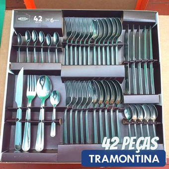 Faqueiro Modena, Brinox 5119/118, Aço Inox Faqueiro Modena, Brinox 5119/118, Aço Inox