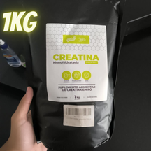 Creatina Monohidratada 1Kg 4well Importada 100% Pura com Laudo Eurofins Creatina Monohidratada 1Kg 4well Importada 100% Pura com Laudo Eurofins