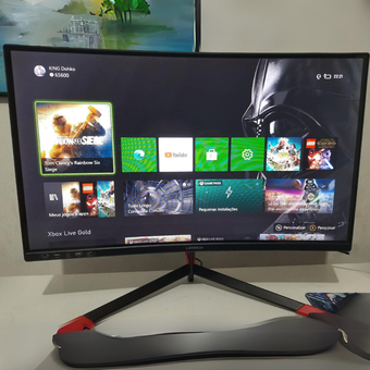 Monitor Warrior Kai 24 Pol. Gamer Curvo 144HZ - MN101 Monitor Warrior Kai 24 Pol. Gamer Curvo 144HZ - MN101