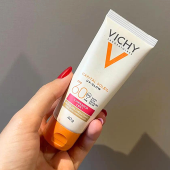 Protetor Solar Facial Com Cor Uv-pigment Control Fps60 Vichy 40g Protetor Solar Facial Com Cor Uv-pigment Control Fps60 Vichy 40g