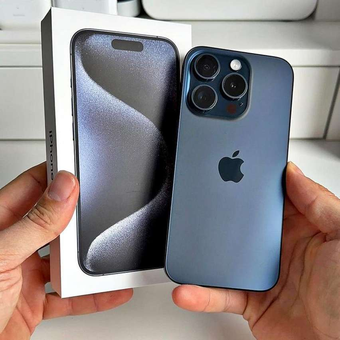 Iphone 15 Pro Apple 256gb, Câmera Tripla 48mp, Tela 6.1", Azul Titânio Iphone 15 Pro Apple 256gb, Câmera Tripla 48mp, Tela 6.1", Azul Titânio