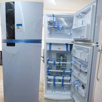 Geladeira/refrigerador Brastemp Frost Free Duplex - Branco 462l Brm55bb Geladeira/refrigerador Brastemp Frost Free Duplex - Branco 462l Brm55bb