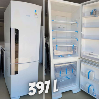 Geladeira Consul Frost Free Duplex 397 Litros Branca Com Fre Cor Branco 220v Geladeira Consul Frost Free Duplex 397 Litros Branca Com Fre Cor Branco 220v