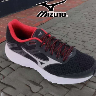 Tênis Mizuno Cometa Masculino - Preto+vermelho Tênis Mizuno Cometa Masculino - Preto+vermelho