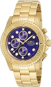 relogio-invicta-pro-diver-19157-com-mostrador-analogico-dourado - Imagem