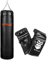 Saco De Pancada Profissional 120 cm + Luva Bate-Saco Gorilla