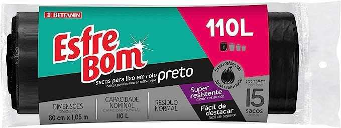 saco-para-lixo-preto-rolo-com-15-sacos-de-110-litros-esfrebom-esfrebom-preto - Imagem