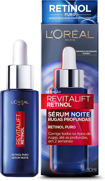 serum-antirrugas-revitalift-retinol-noite-30ml-loreal-paris-tipo-de-pele-todo-tipo-de-pele - Imagem