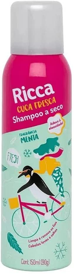 Ricca Shampoo A Seco Menta 150ml