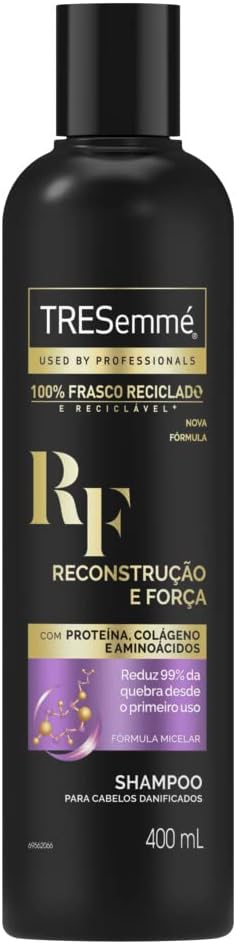 shampoo-tresemme-reconstrucao-e-forca-cabelos-mais-fortes-e-resistentes-400ml - Imagem