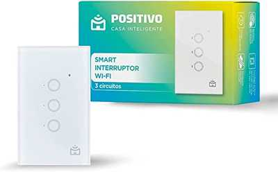 smart-interruptor-wi-fi-positivo-casa-inteligente-3-modulos-touch-branco-compativel-com-alexa - Imagem