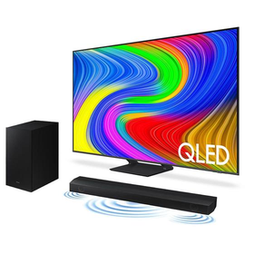 smart-tv-55-qled-4k-55q65d-2024-soundbar-hw-b550zd - Imagem