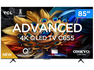 smart-tv-85-4k-uhd-qled-tcl-85c655-wi-fi-bluetooth-3-hdmi-1-usb - Imagem