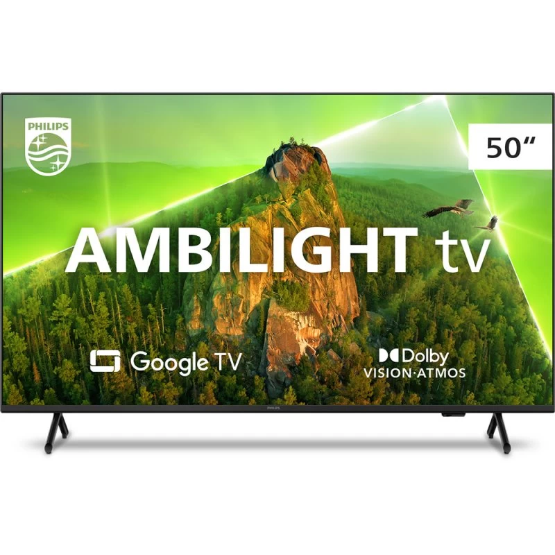smart-tv-philips-50-4k-50pug790878-led-hdr10-dolby-vision-3x-hdmi-2x-usb-google-tv-wifi - Imagem