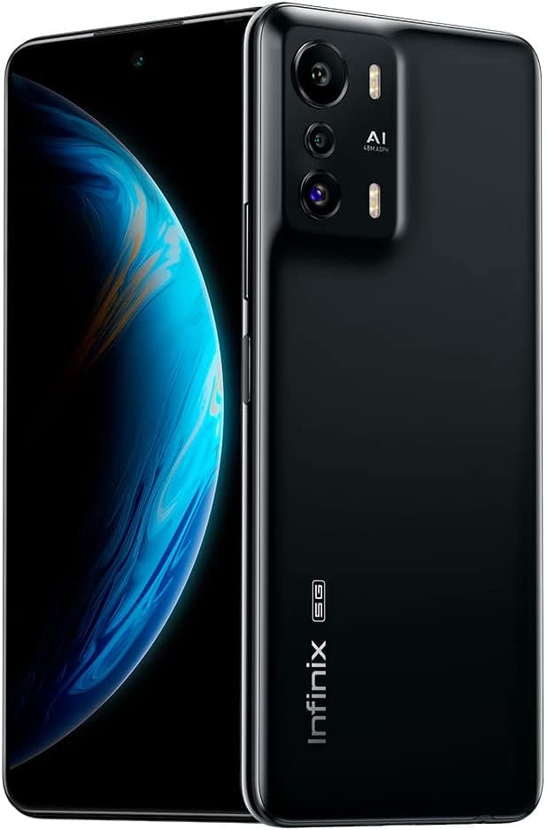 Smartphone Infinix Free Fire Limited Edition, 128GB, 6GB RAM, Câmera Tripla  até 50 MP, Bateria de 5000mAh, Tela 6,78” de 90Hz Full HD, Dual Chip –  Preto