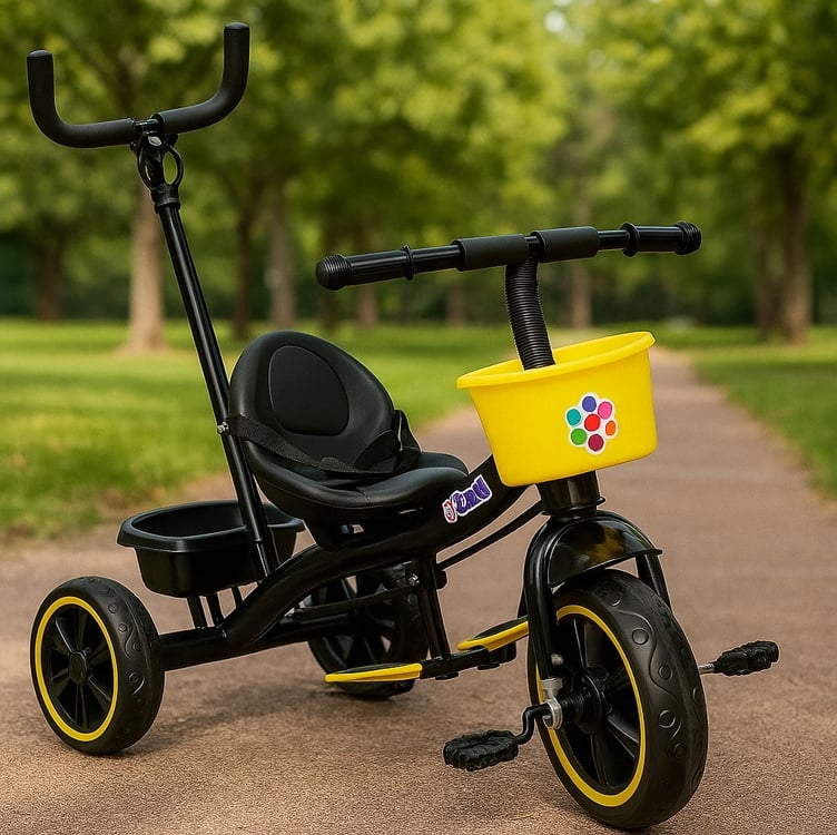 Triciclo Infantil 2 Em 1 Pedal Com Cesto Triciclo Infantil 2 Em 1 Pedal Com Cesto