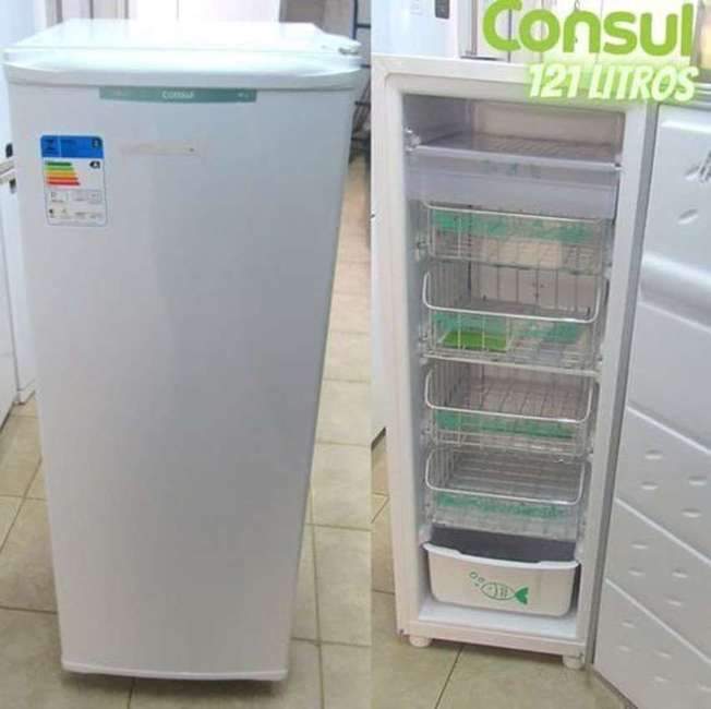 Freezer Vertical Consul 121 Litros - Cvu18gb Freezer Vertical Consul 121 Litros - Cvu18gb
