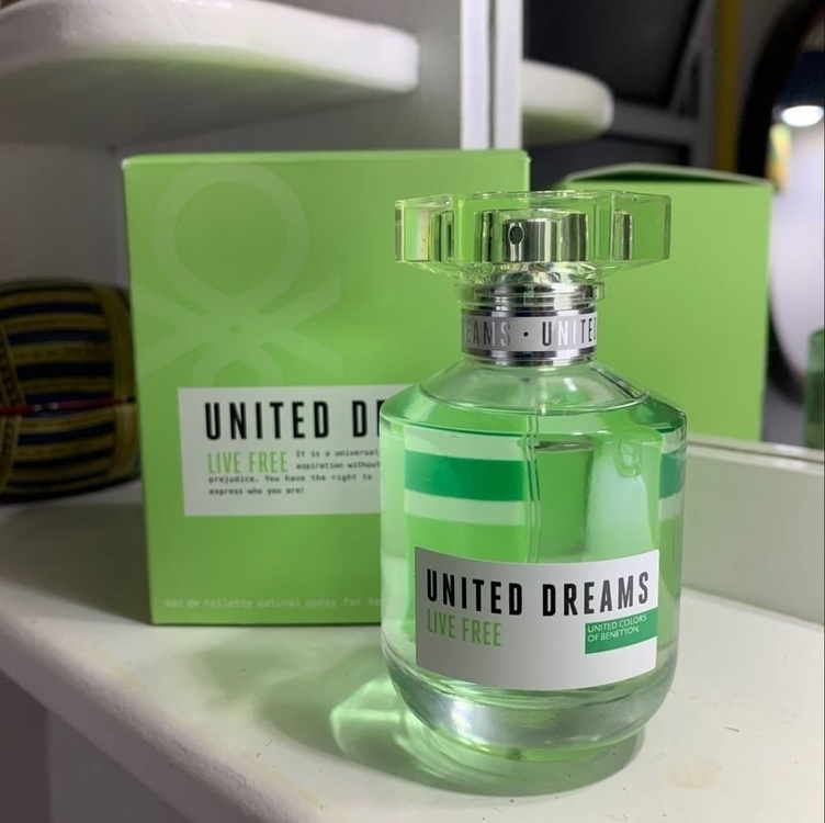 Perfume Benetton United Dreams Life Free - Feminino Eau de Toilette 80ml