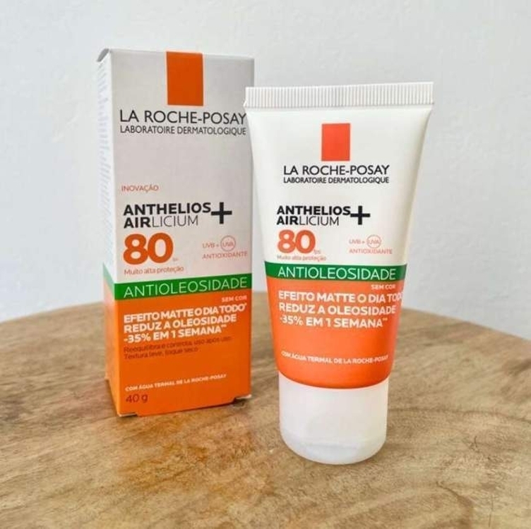 Protetor Anthelios Airlicium Sem Cor Fps 80 Antioleosidade 40g La Roche-posay Protetor Anthelios Airlicium Sem Cor Fps 80 Antioleosidade 40g La Roche-posay