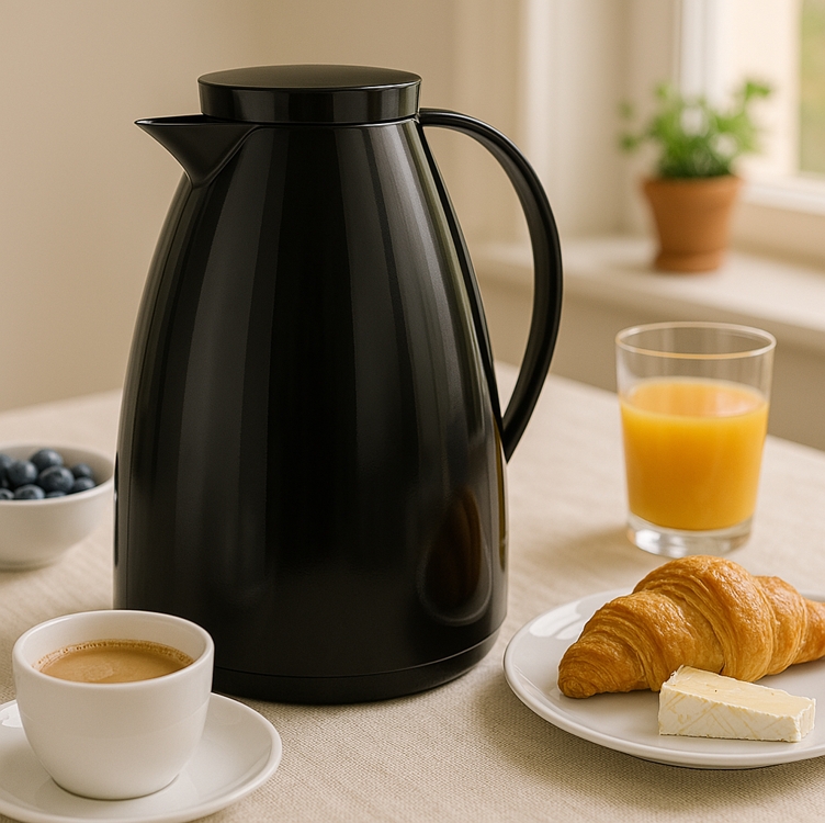 Bule Viena 750ml Preto Invicta Bule Viena 750ml Preto Invicta