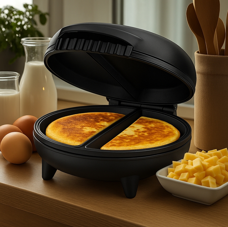 Omeleteira Elétrica Mondial Easy Omelet OM-02 Preta Omeleteira Elétrica Mondial Easy Omelet OM-02 Preta