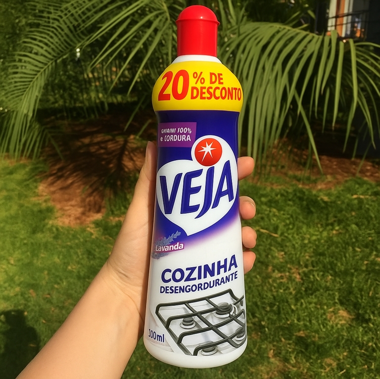 Veja Limpador Desengordurante Cozinha Lavanda 500Ml Azul Veja Limpador Desengordurante Cozinha Lavanda 500Ml Azul