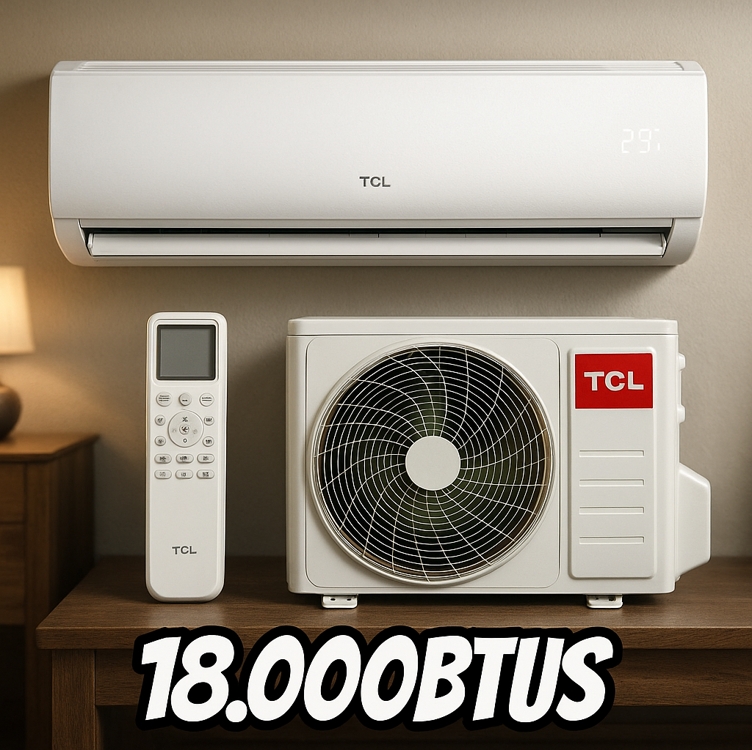 Ar Condicionado Split Convencional 18000 Btus Frio Mod 01 Tcl 220v Ar Condicionado Split Convencional 18000 Btus Frio Mod 01 Tcl 220v