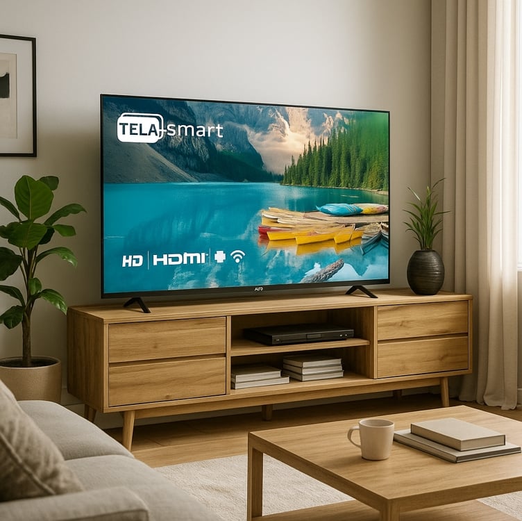 Smart Tv De 32" Hq Hqstv32nk Com Tela Led Hd 127/220v Smart Tv De 32" Hq Hqstv32nk Com Tela Led Hd 127/220v