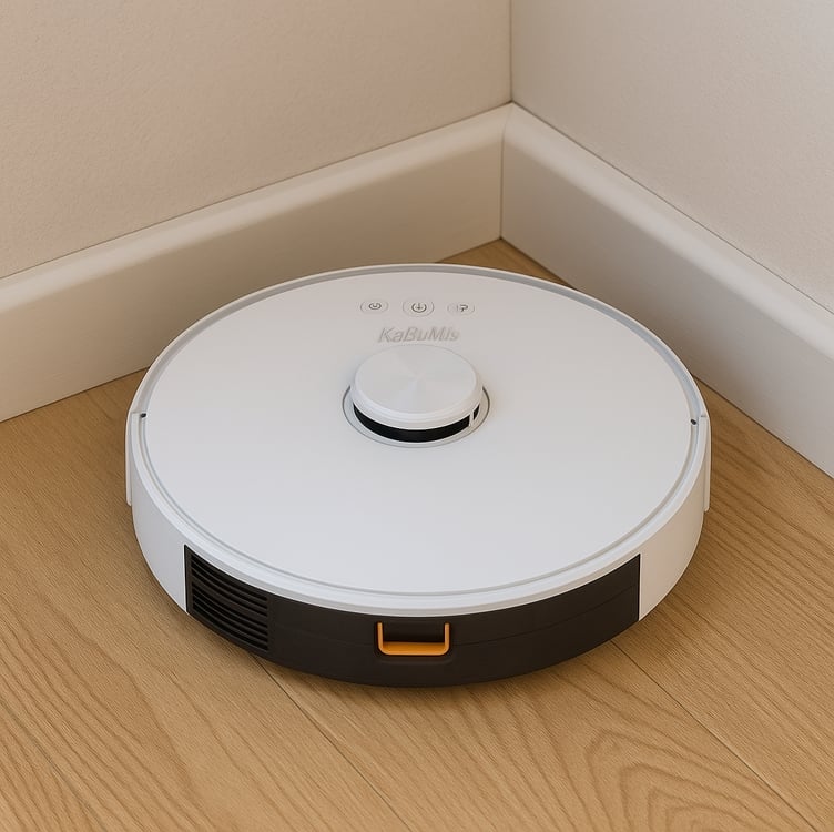 Robô Aspirador De Pó KaBuM! Smart 700, Branco - KBSF006 Robô Aspirador De Pó KaBuM! Smart 700, Branco - KBSF006