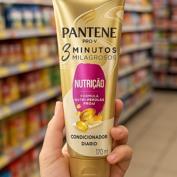 Condicionador 3 Minutos Milagrosos Pantene Liso Extremo - 170ml Condicionador 3 Minutos Milagrosos Pantene Liso Extremo - 170ml