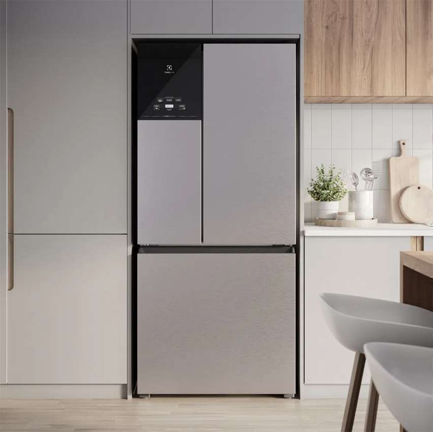 Geladeira Electrolux Multidoor Efficient Com Autosense e Inverter 590L Inox Look (IM8S) Geladeira Electrolux Multidoor Efficient Com Autosense e Inverter 590L Inox Look (IM8S)