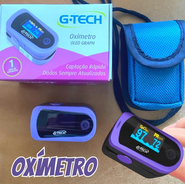 Oxímetro Digital Portátil De Dedo Oled Graph G-tech Oxímetro Digital Portátil De Dedo Oled Graph G-tech